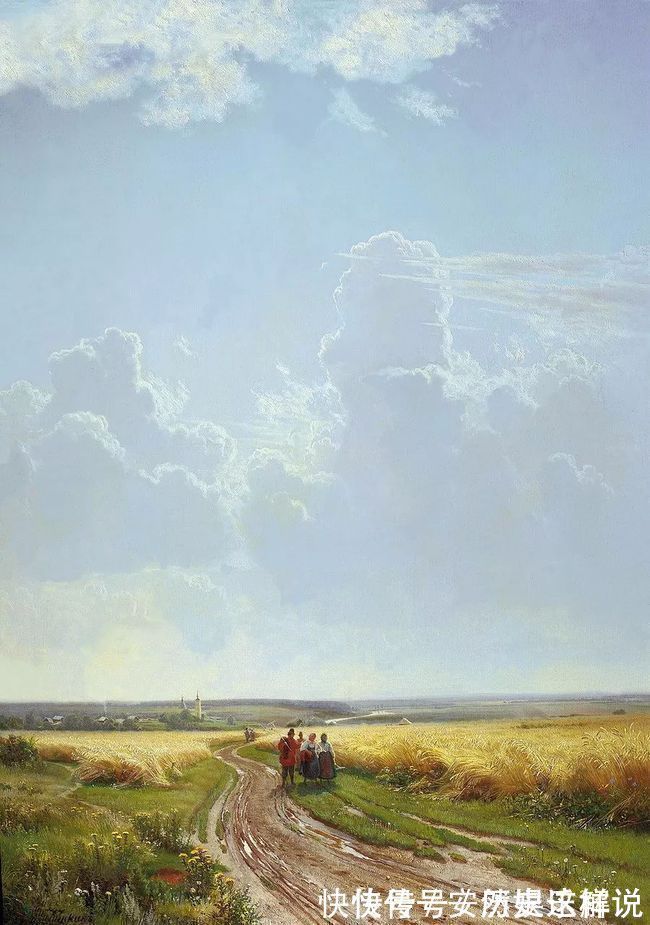 那个时代$俄罗斯杰出风景画家希施金的作品,诗一般的境界!