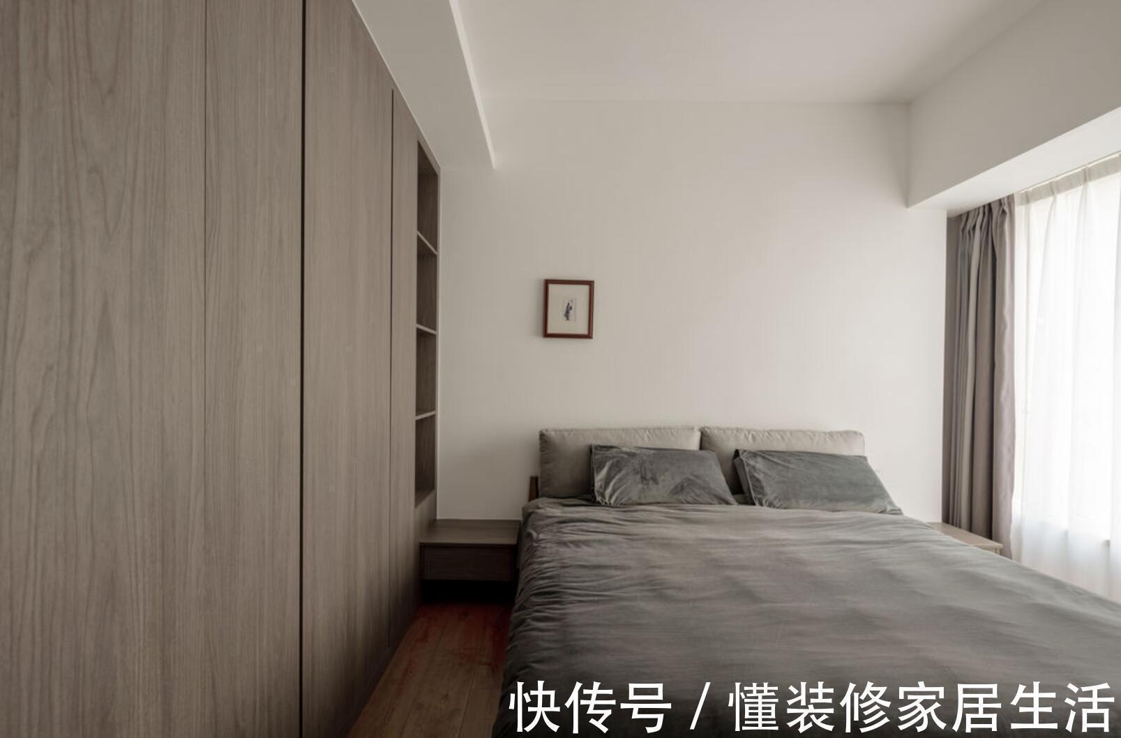 主卧室|见过太多装修风格,他以“网红风”定位新家,完工后超有质感