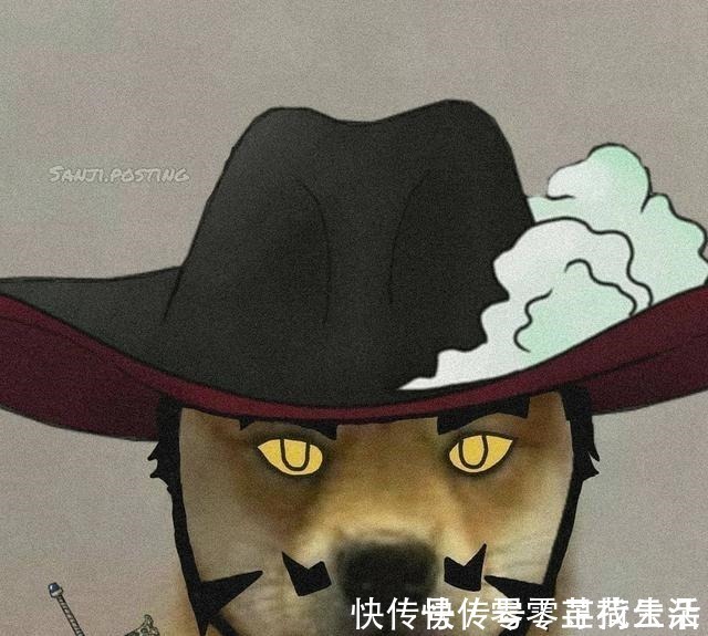 狗狗|海贼王狗头系列,9大角色神还原,狗圈的COS大佬掌握角色精髓