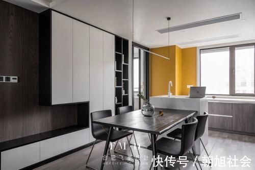 业主|真有一套!厨房橱柜打到阳台,玻璃隔断成了中西双厨用起来更爽