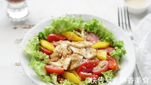 芝麻沙拉酱|杏鲍菇新吃法，少油低卡好美味，原来加了这味酱汁