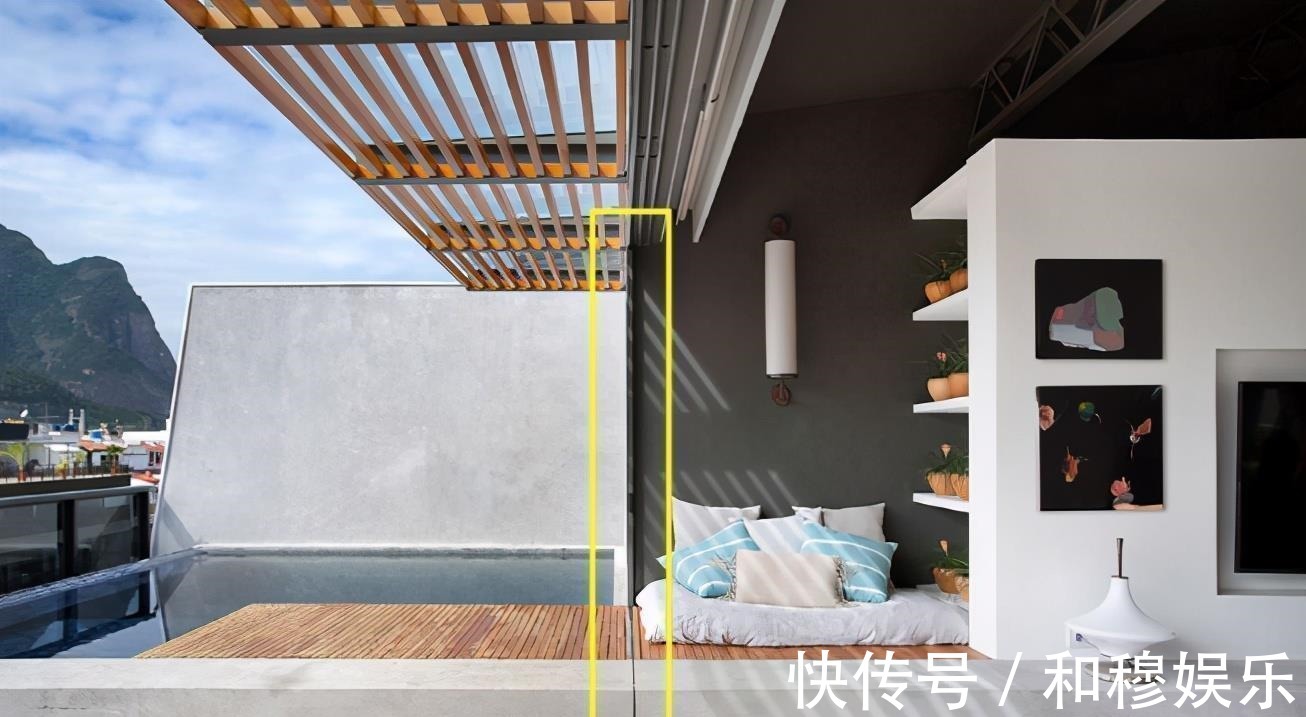 延伸|国外这么装阳台太牛了,瞬间多了置物台+休闲区,但网友:装不起