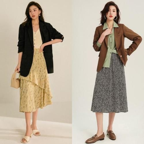 公式|今夏“碎花半身裙”火了!掌握这些穿搭公式,优雅吸睛,稳居C位