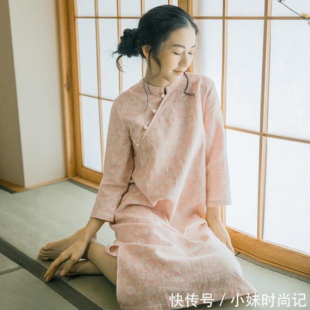 棉麻|穿上这几款美美的连衣裙,男神目光锁定你