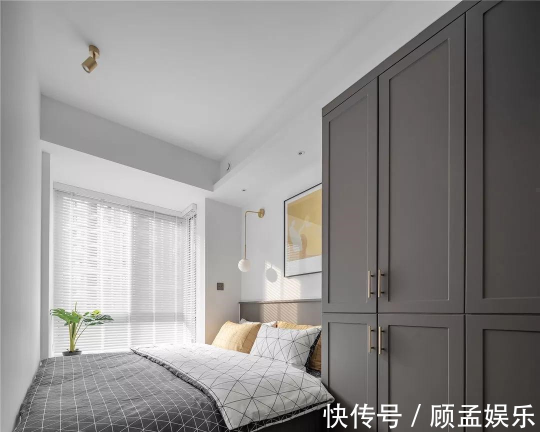 收纳|小夫妻的48㎡小家:客餐厅超大,还拥有仨卧室,阳光书房太爱了!