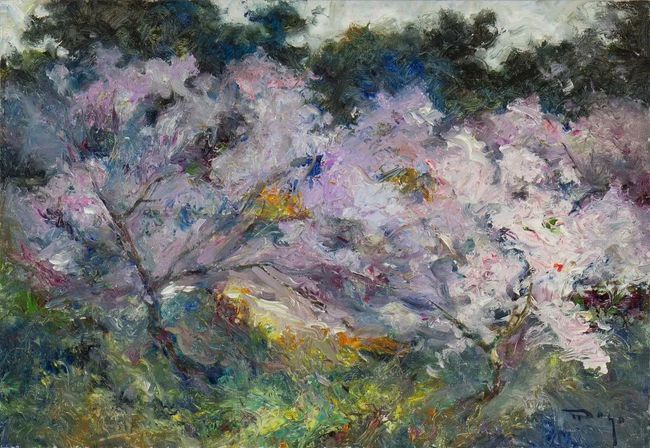 雷诺阿|独特的艺术天赋,他对色彩和纹理戏剧性的使用