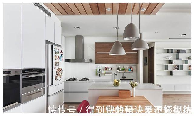 餐厨区|她家不豪华,120㎡,却巧用百看不腻的配色,搭出超清爽的高级感!