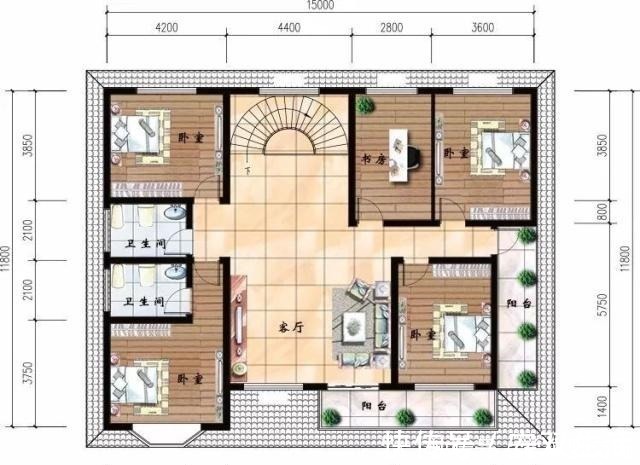 面砖|外观能打满分的两栋农村自建房，施工队看了都一个劲的夸！