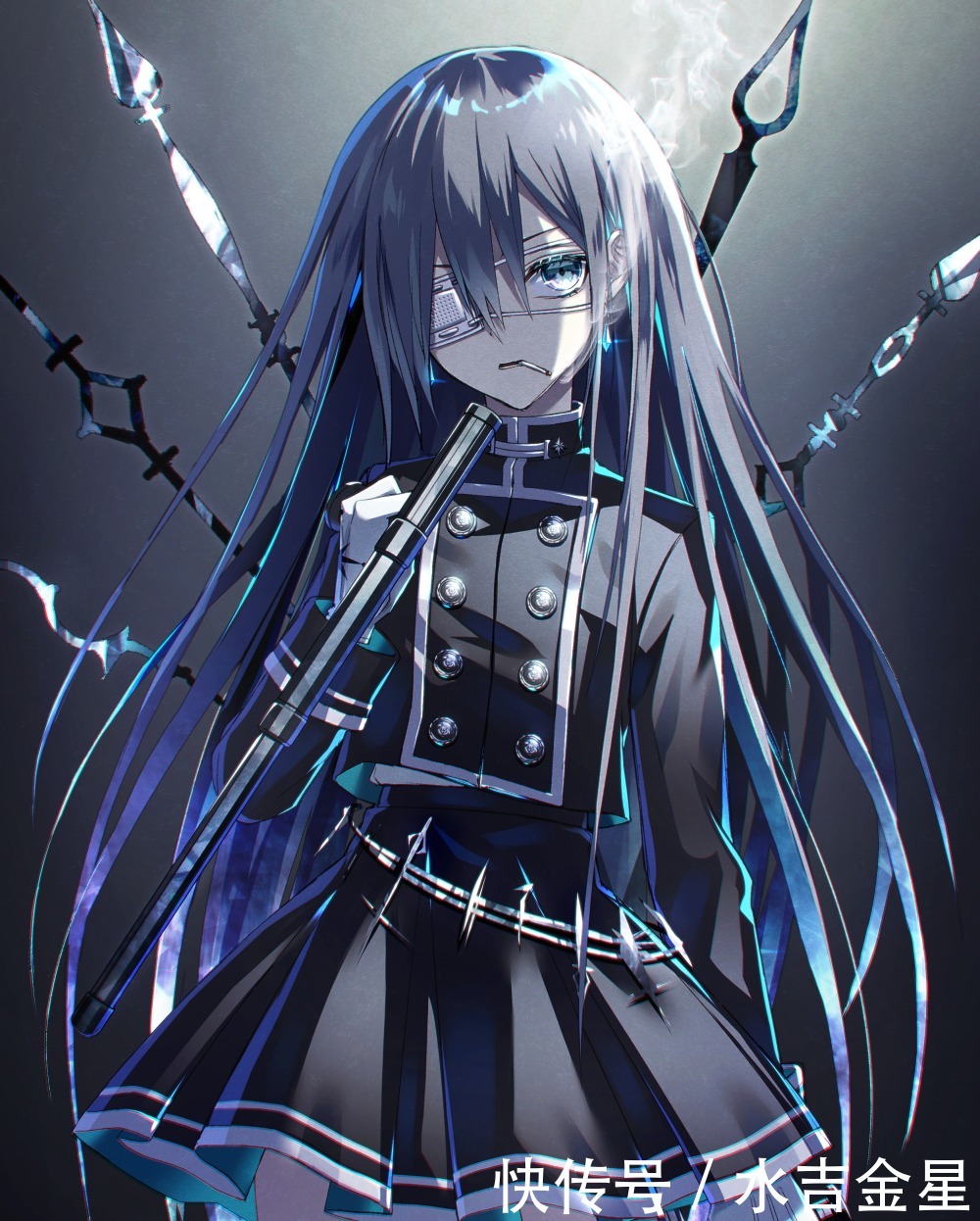 p站|【P站画师】冷色系,喜欢吗日本画师和音ハカ的插画作品