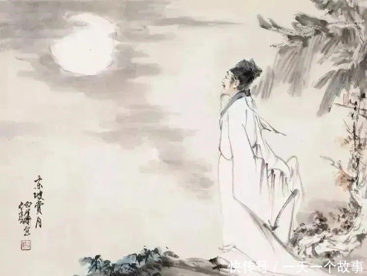 记承天寺夜游$苏轼半夜失眠,随手写下一段话,其中三句堪称神来之笔,人人会背