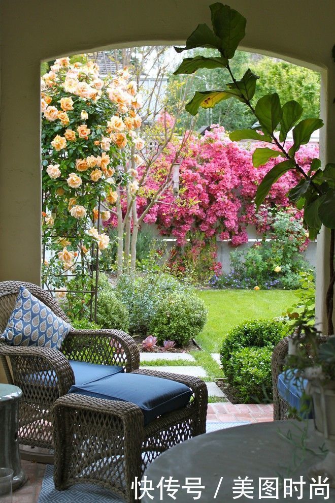 中式|庭院花卉配置攻略:不同风格的花园选择的花可不同,不要种错了!