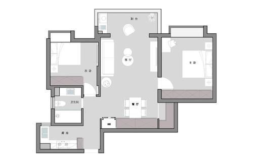 小户型|她把85㎡小户型,装成轻奢现代欧式风,复古又摩登,太漂亮了!