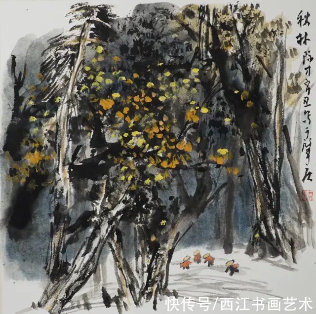 山水画&张际才：画山水无需笔笔讲来历，处处讲师承