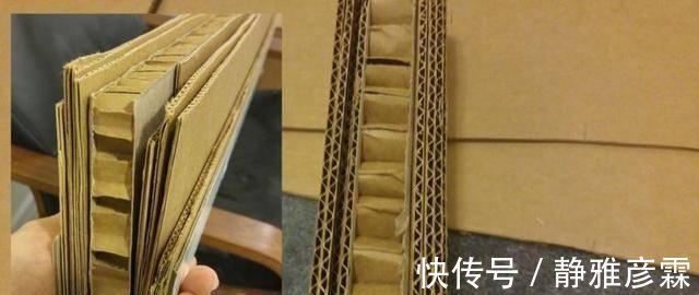 旧纸箱子卖不了几毛钱，老妈攒下来做了张单人床，还挺结实的