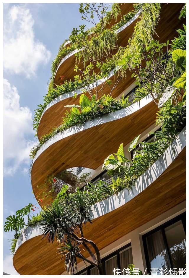 住宅|未来城市的套房住宅，每一户都带有花园，推开门就是自家院子