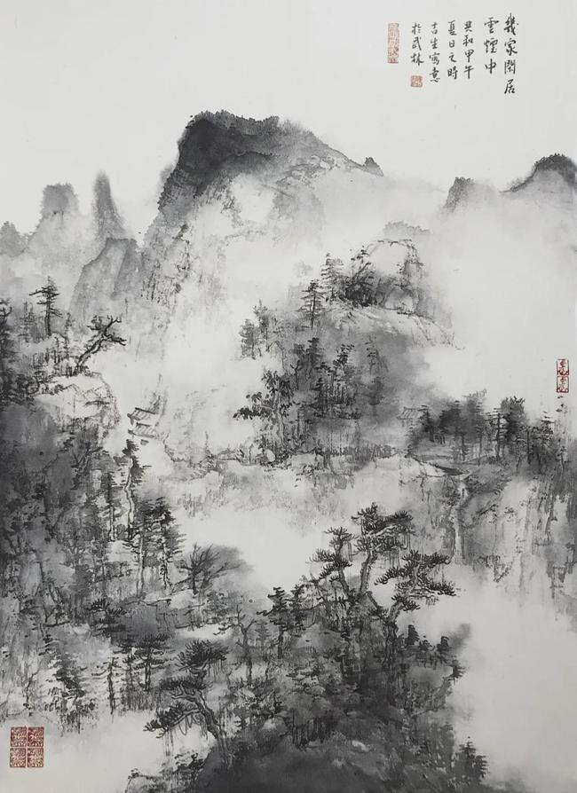 陈吉生@烟云供养好江南——陈吉生山水画艺术品鉴