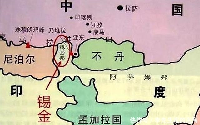 归于|''印度的脖子''锡金王国:若不归于印度,印度必定会被一分为二