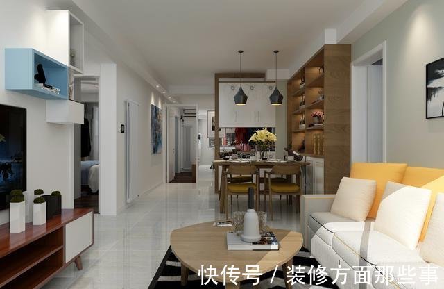 阳台|117平简约风三居室,蓝与灰的融合,真的挺漂亮!