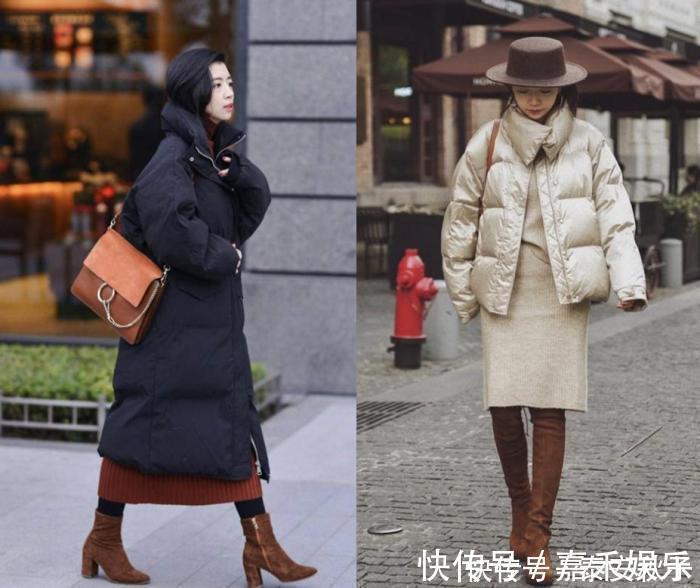美女 冬天把羽绒服穿好,就是一种高级!借鉴美女的穿搭:很美很有气质