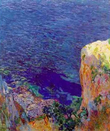 绘画$意大利画家普林尼的绘画,色彩太美了!