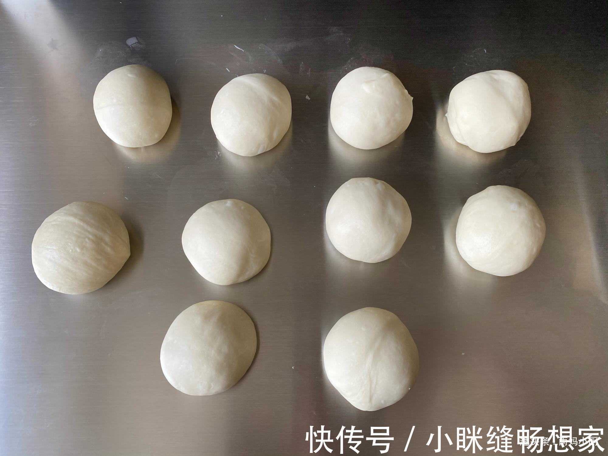 手把手教你1次发酵的基础汉堡胚,好吃方便又好做,馅料随心加