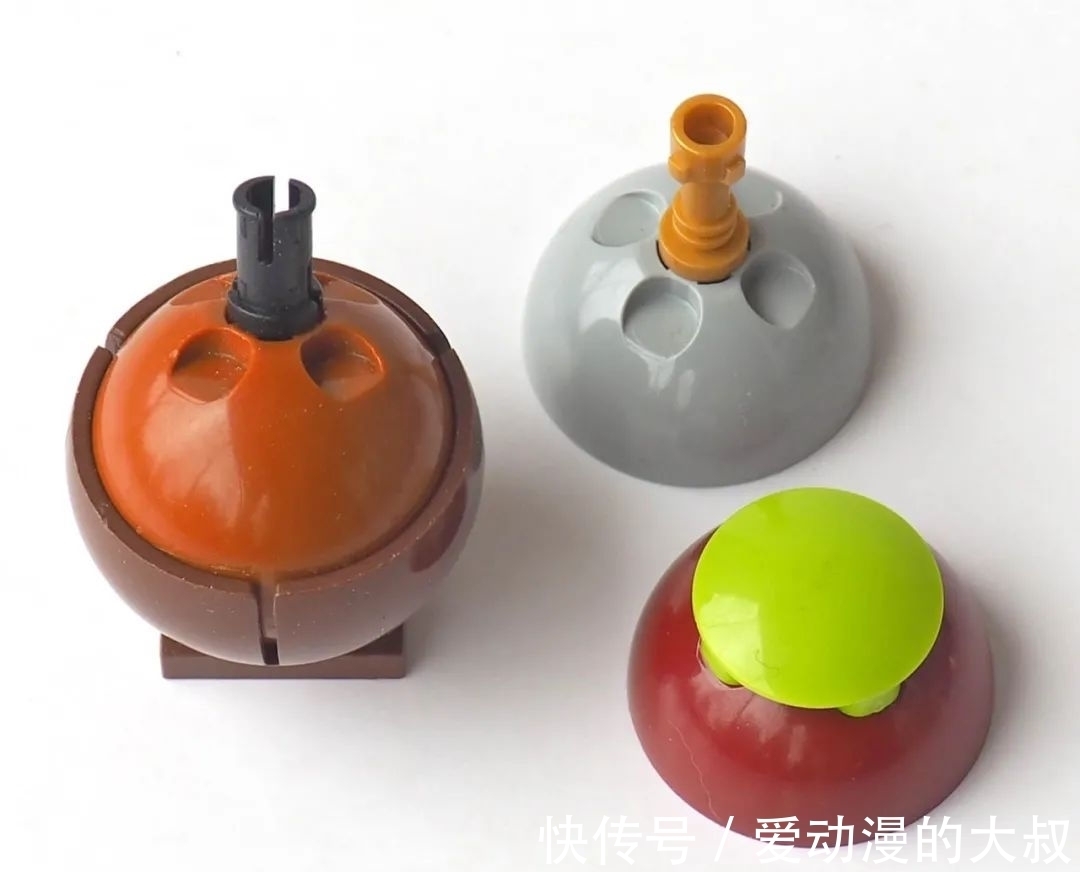 半球|乐高MOC拼搭元素使用分析之:空心半球及六边面板元素