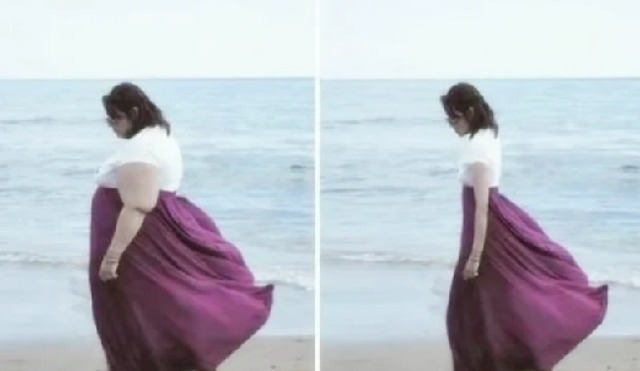 网红感|“婚照P到认不出自己”前后差距太大!这样的婚纱照有意义吗?