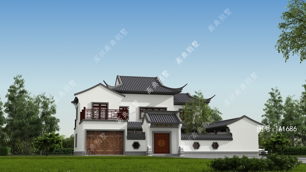 中式|中式农村别墅，是您梦寐以求的家的模样