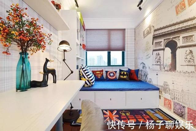 书桌|家里装了个榻榻米,漂亮又实用,邻居一看也跟着装了一个!