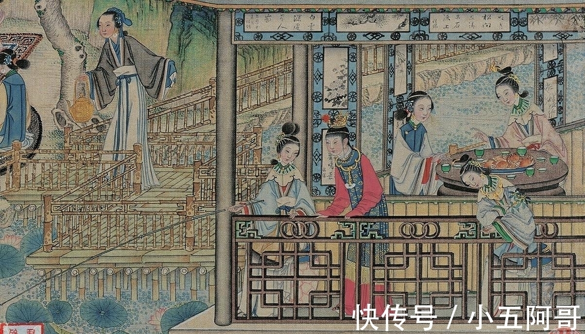 林黛玉@林黛玉主动找酒喝,是《红楼梦》最美情节,拿酒杯的动作令人倾倒