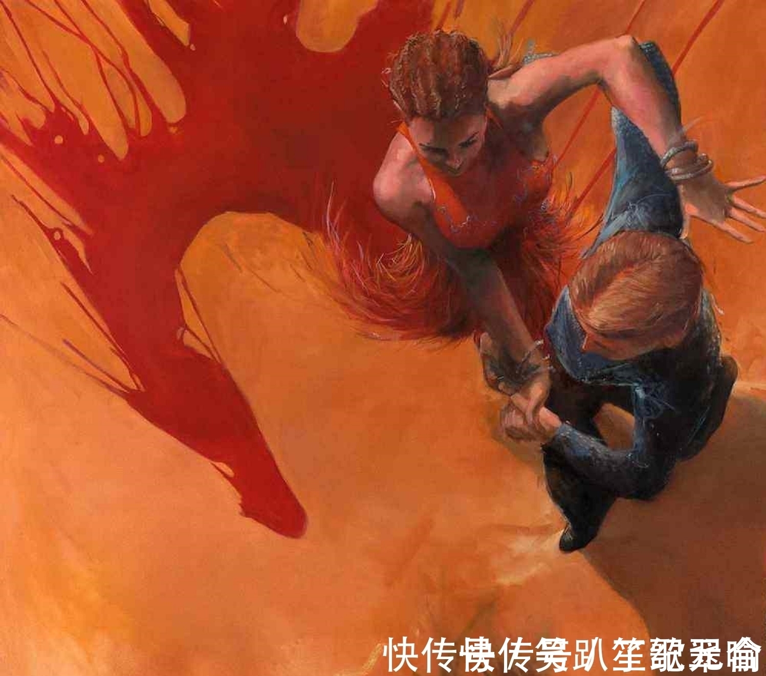 艾伦·本特利$激荡的情与爱,舞动的灵与魂——艾伦·本特利的动态绘画艺术