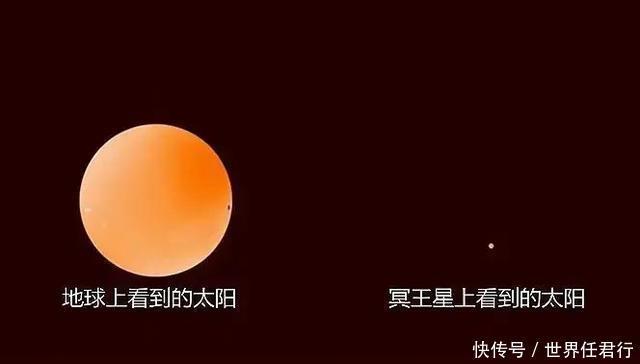 远在太阳系边疆的冥王星，看太阳变成了星星，那还存在白天吗？