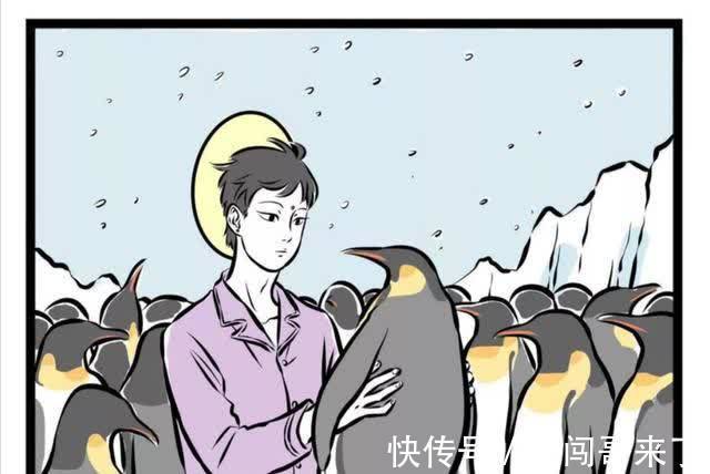 梦游症|非人哉:观音大士梦游居然飘到了南极,见到了可爱的企鹅
