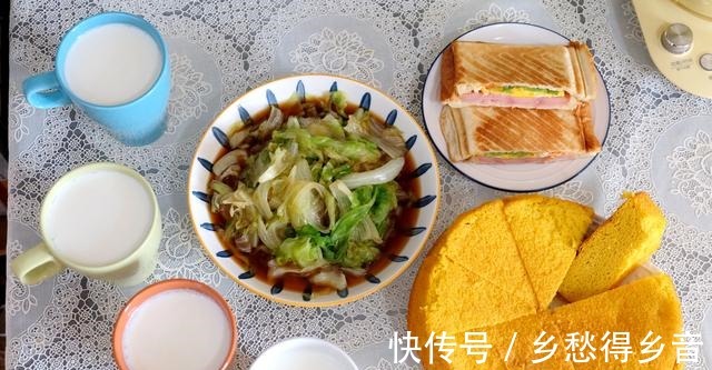 北京一家四口七天早餐火了朋友圈,这生活条件太好了,妈妈真勤快!