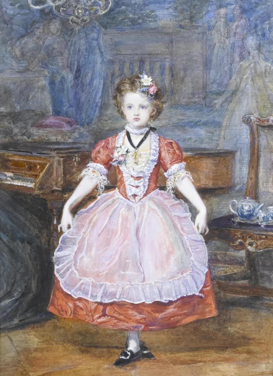 风俗画&米莱斯:拉斐尔前派的三个创始人中年龄最小,才华最高