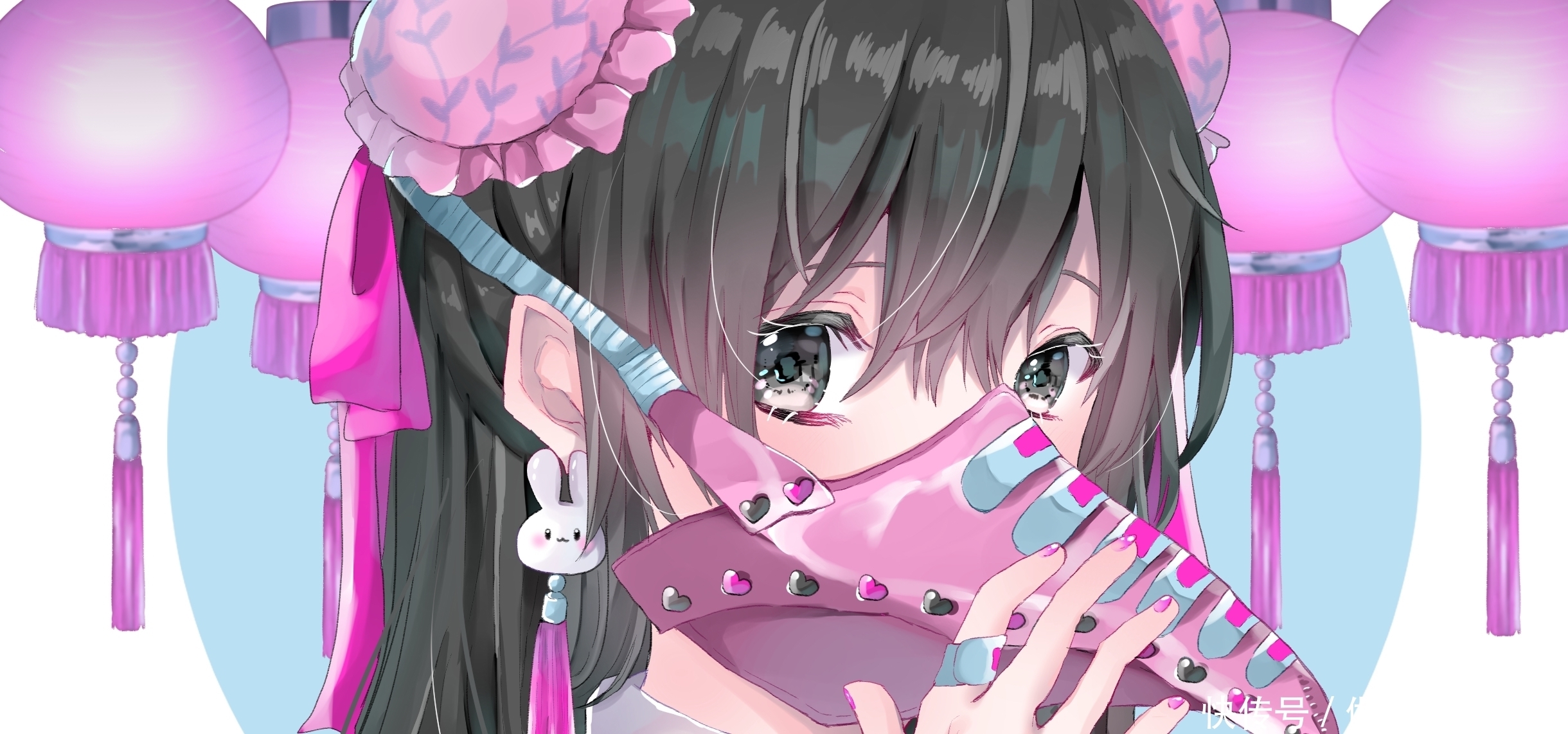 Pixiv,可怕却充满魅力。鸟嘴面具插画特辑