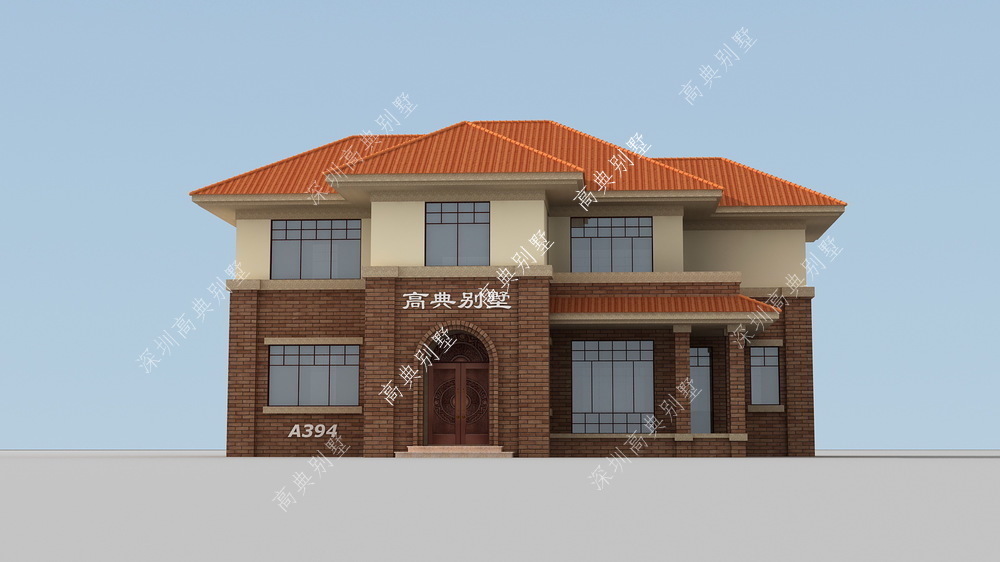 小别墅|精致大气的欧式小别墅,布局合理,建在村里就是亮点。