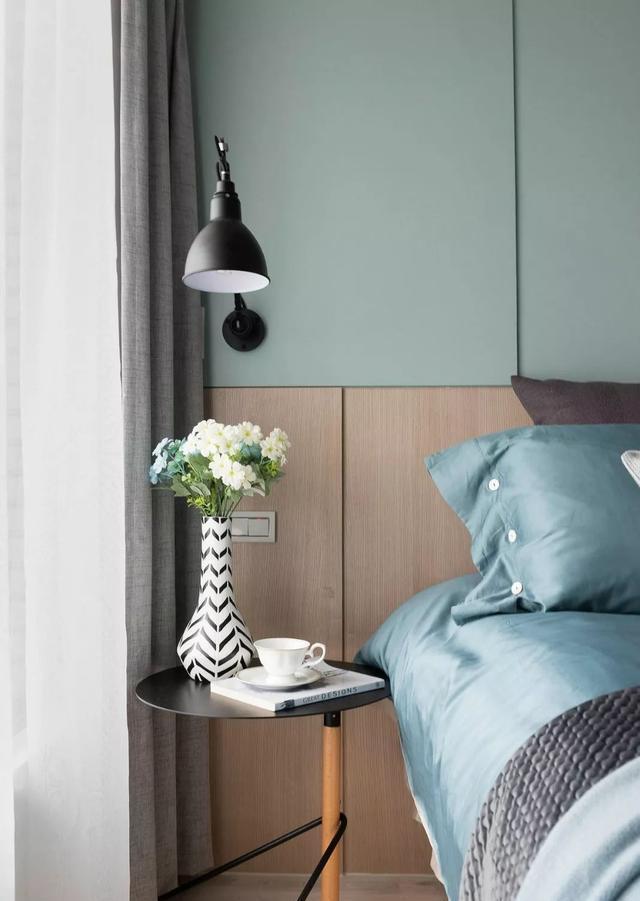 洞洞|112平北欧三室,入户的整体柜,立体地砖,洞洞墙,很有创意!