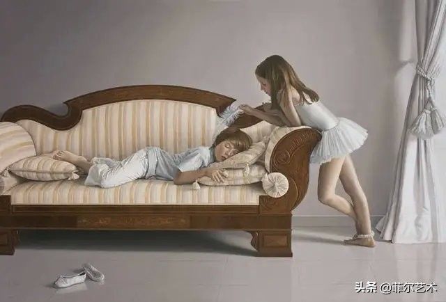 画家|西班牙画家塞尔吉奥的浪漫唯美女性人体油画作品欣赏