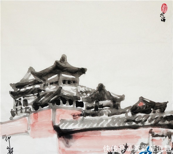 水墨|仲泊游水墨寻影《北京旧迹》之北海