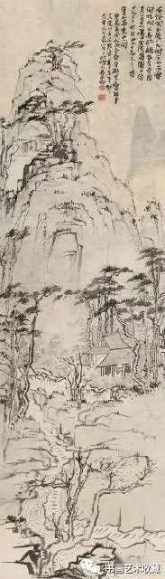  溪山烟雨|国画名家：潘天寿山水画50幅赏析