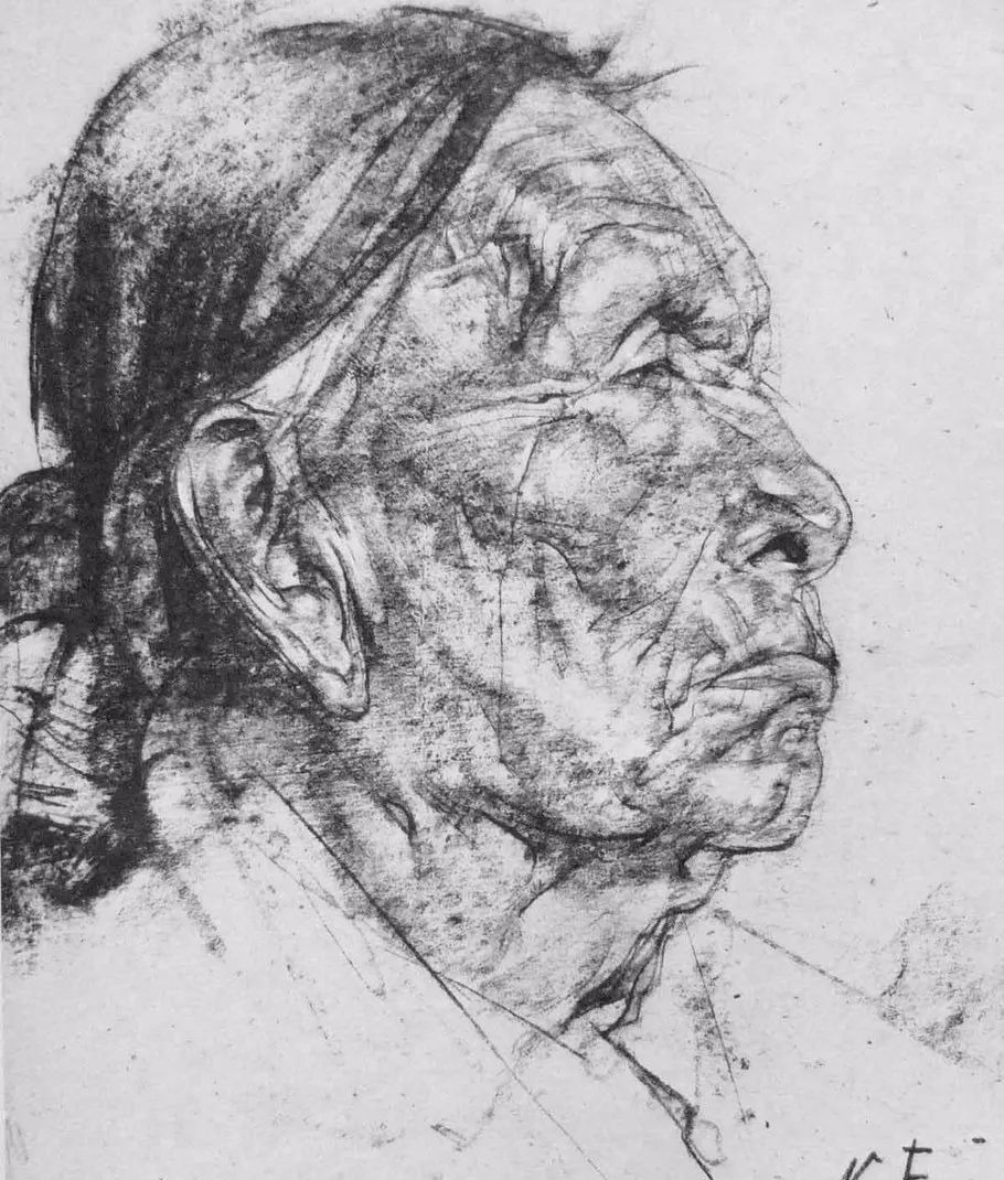 陶斯$如果没有一定的素描功底,是画不出这样经典作品的