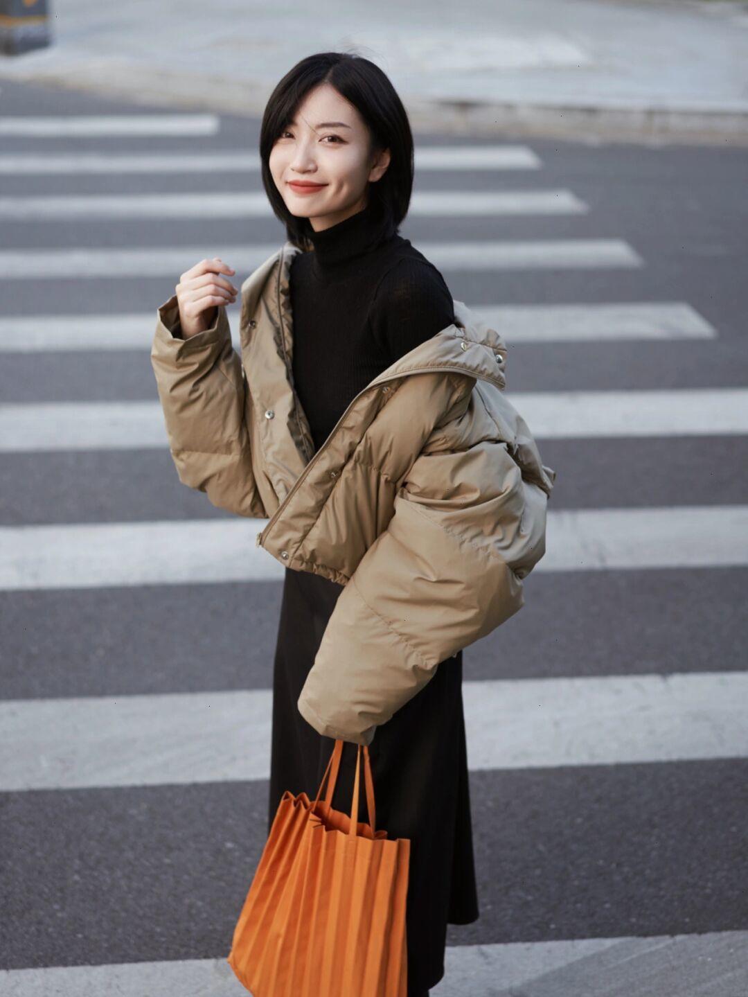 白色 冬季穿搭保暖很重要,今年试试这些短款羽绒服,显高显瘦还时髦