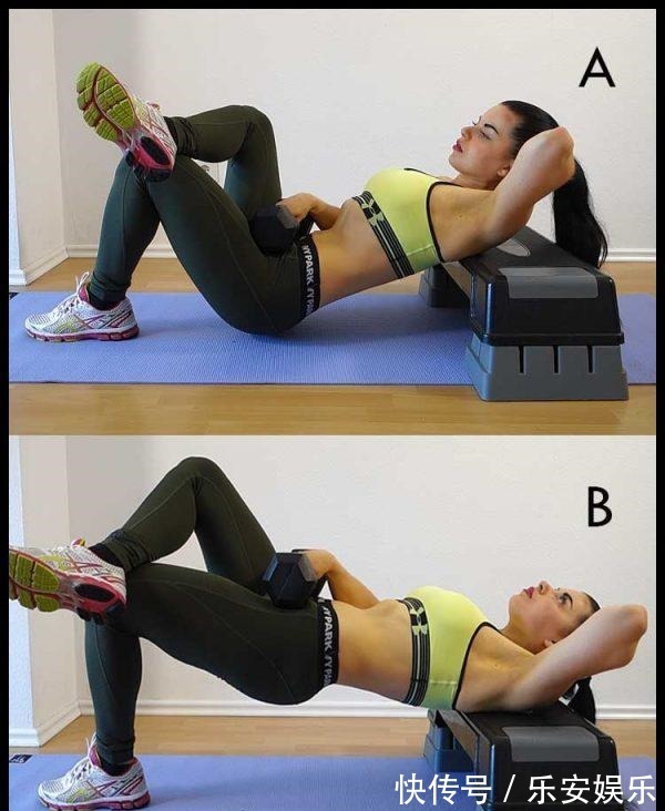 臀肌|5个臀部肌肉训练动作,每天9分钟打造更大和更圆臀肌,饱满翘圆臀