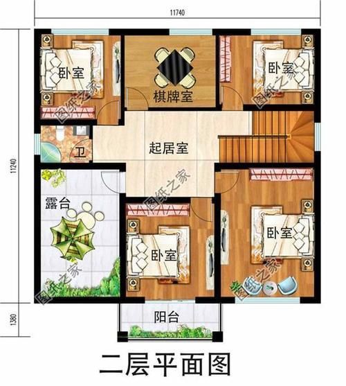车库|140平米二层别墅设计图，外观好看，功能齐全，看上哪款建哪款