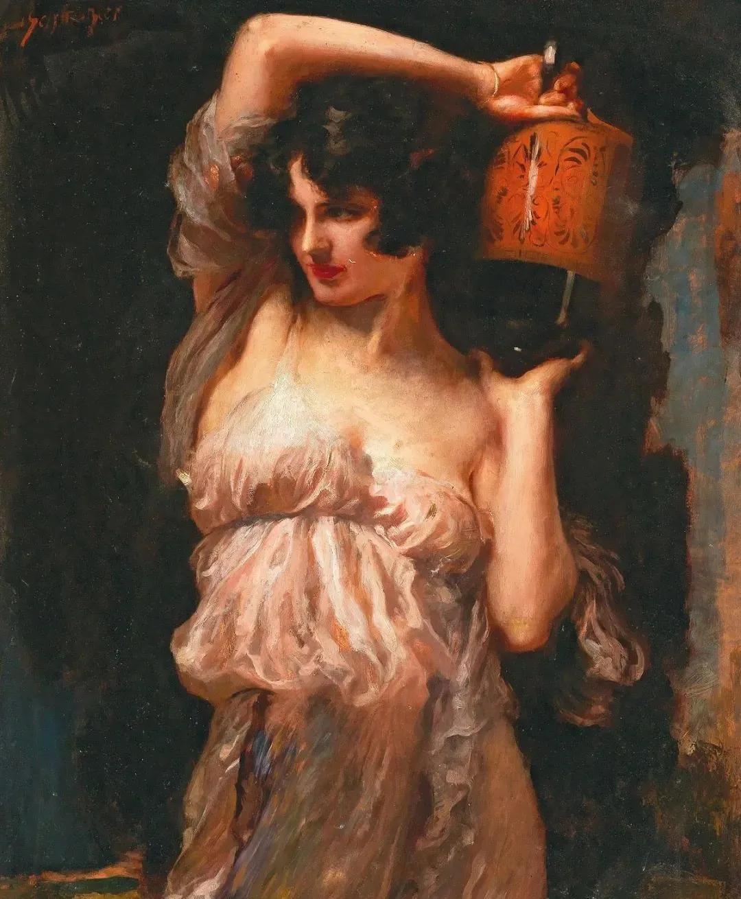 撩人心弦|他笔下的女子风情万种,撩人心弦!可惜晚年声誉不保!