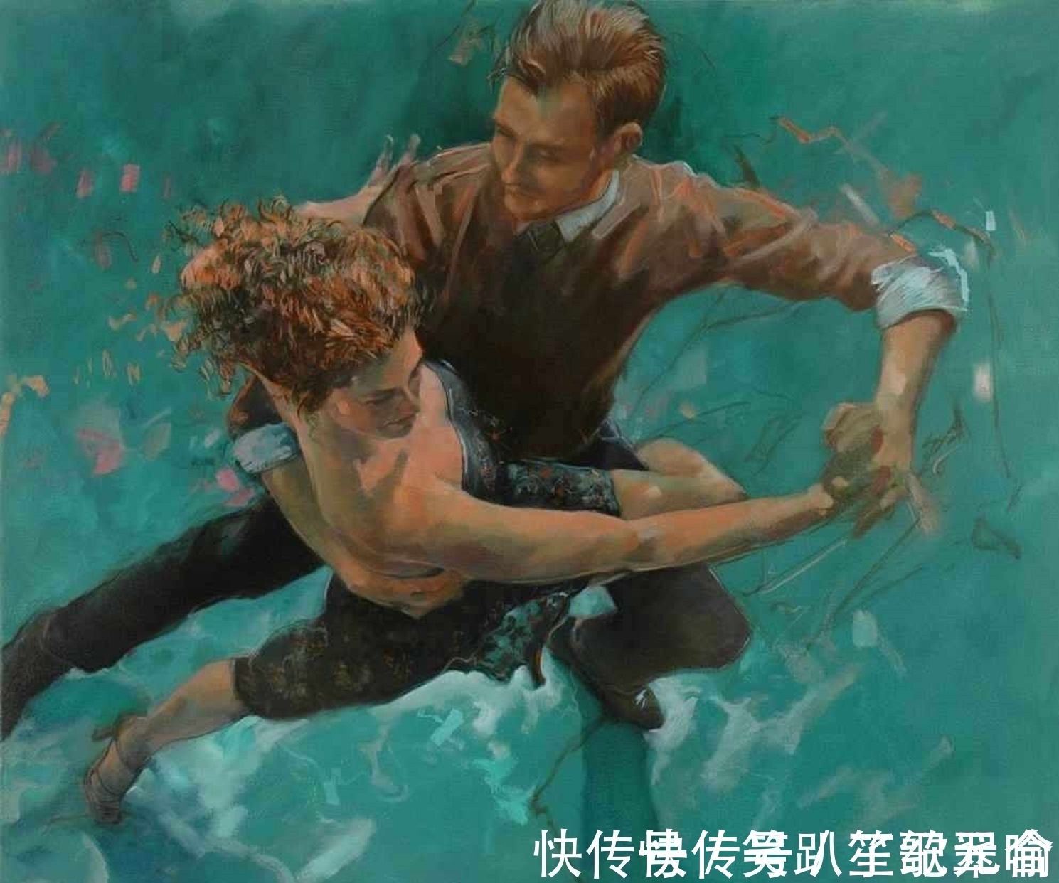 艾伦·本特利$激荡的情与爱,舞动的灵与魂——艾伦·本特利的动态绘画艺术