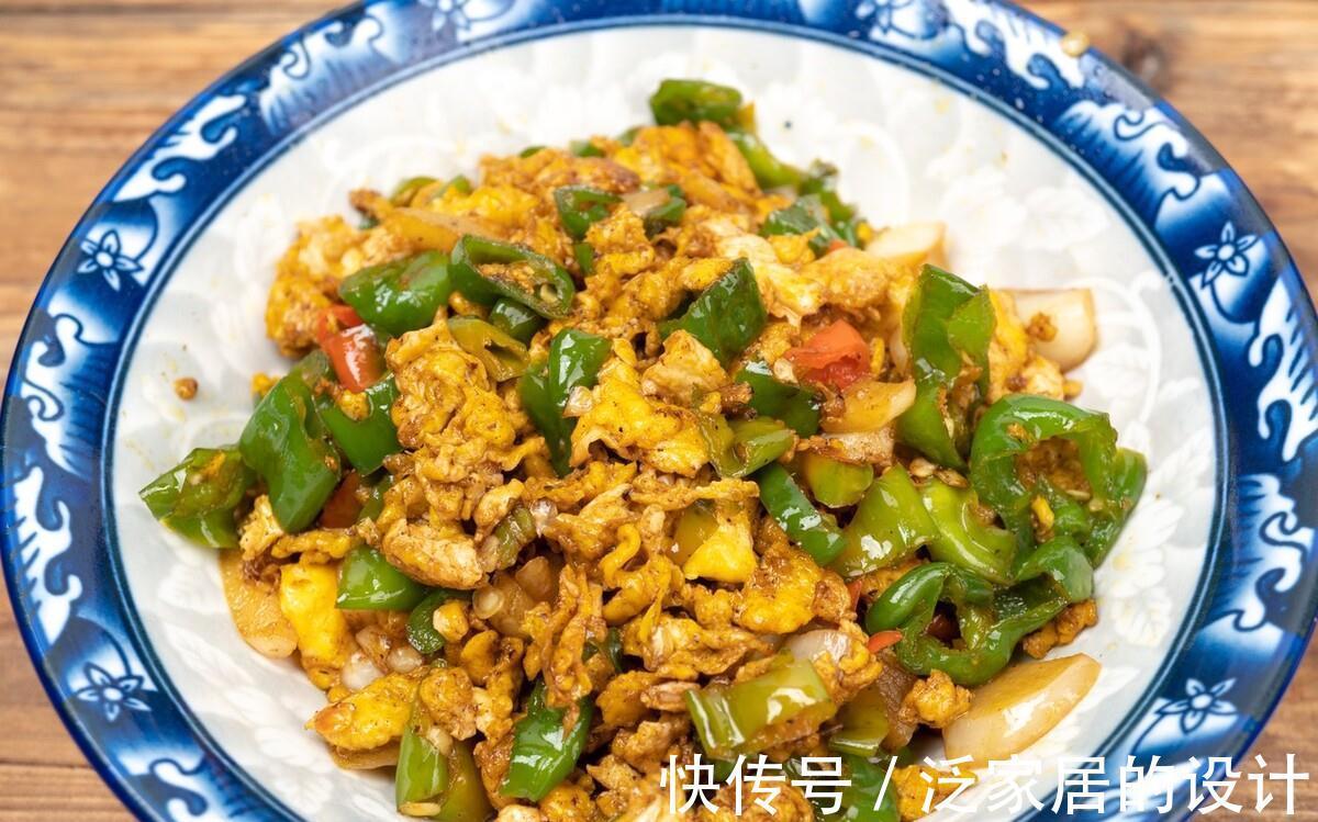 青椒炒鸡蛋,很多人都做错了!多加2步,青椒嫩脆,鸡蛋滑嫩