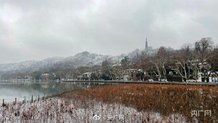 银装|杭州多地银装素裹美景如画