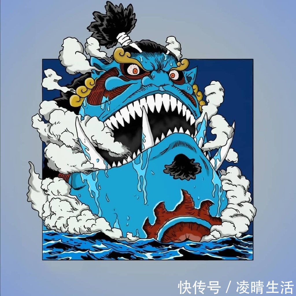 娜美|当草帽团集体巨人化,索隆叼着“水果刀”,娜美化身“雷电女王”